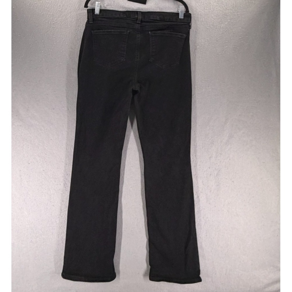 NYDJ Jeans Womens 10 Barbara Bootcut Lift-Tuck Denim Black Wash Denim Stretch - Picture 4 of 14